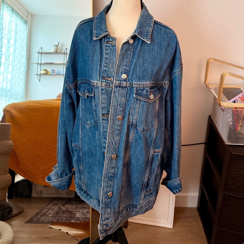 Topshop Classic Blue Jean Jacket